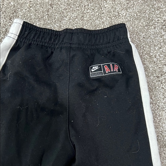 Nike Kids Black Joggers with Red and White Accents - Picture 5 of 5